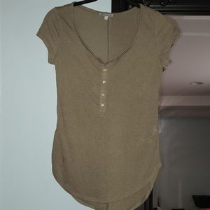 📸 Charlotte Russe Army Green 💕 Tee Small 📢